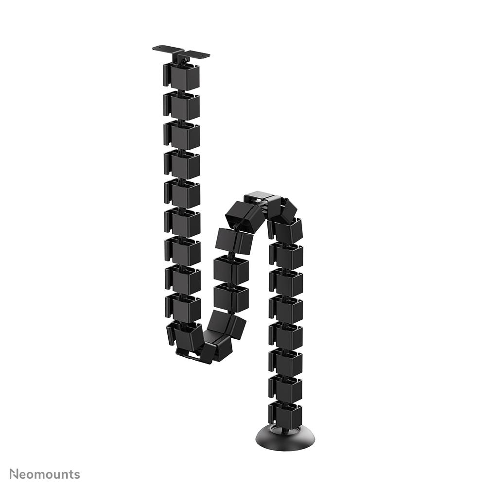 Neomounts ADS06-130BL Kabelwirbelsäule - modulare Wirbel - Schraubbefestigung - universal - Schwarz