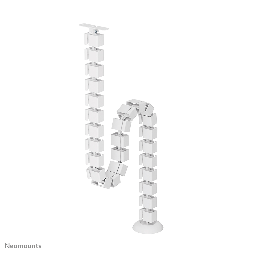 Neomounts ADS06-130WH Kabelwirbelsäule - modulare Wirbel - Schraubbefestigung - universal - Weiß