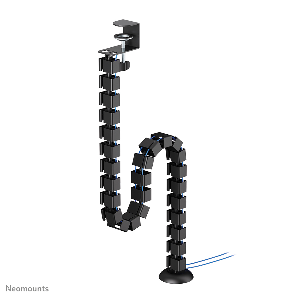 Neomounts ADS06-131BL Kabelwirbelsäule - modulare Wirbel - Klemmbefestigung - universal - Schwarz