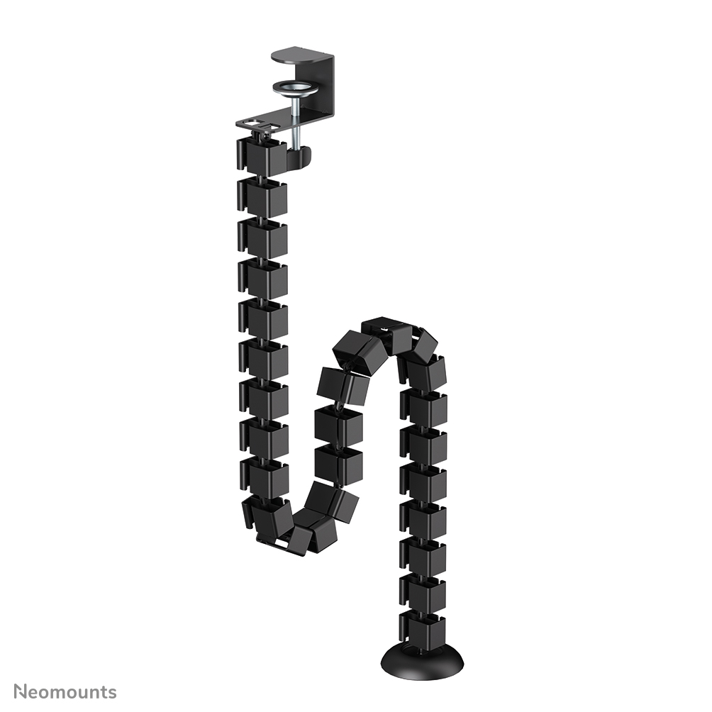 Neomounts ADS06-131BL Kabelwirbelsäule - modulare Wirbel - Klemmbefestigung - universal - Schwarz