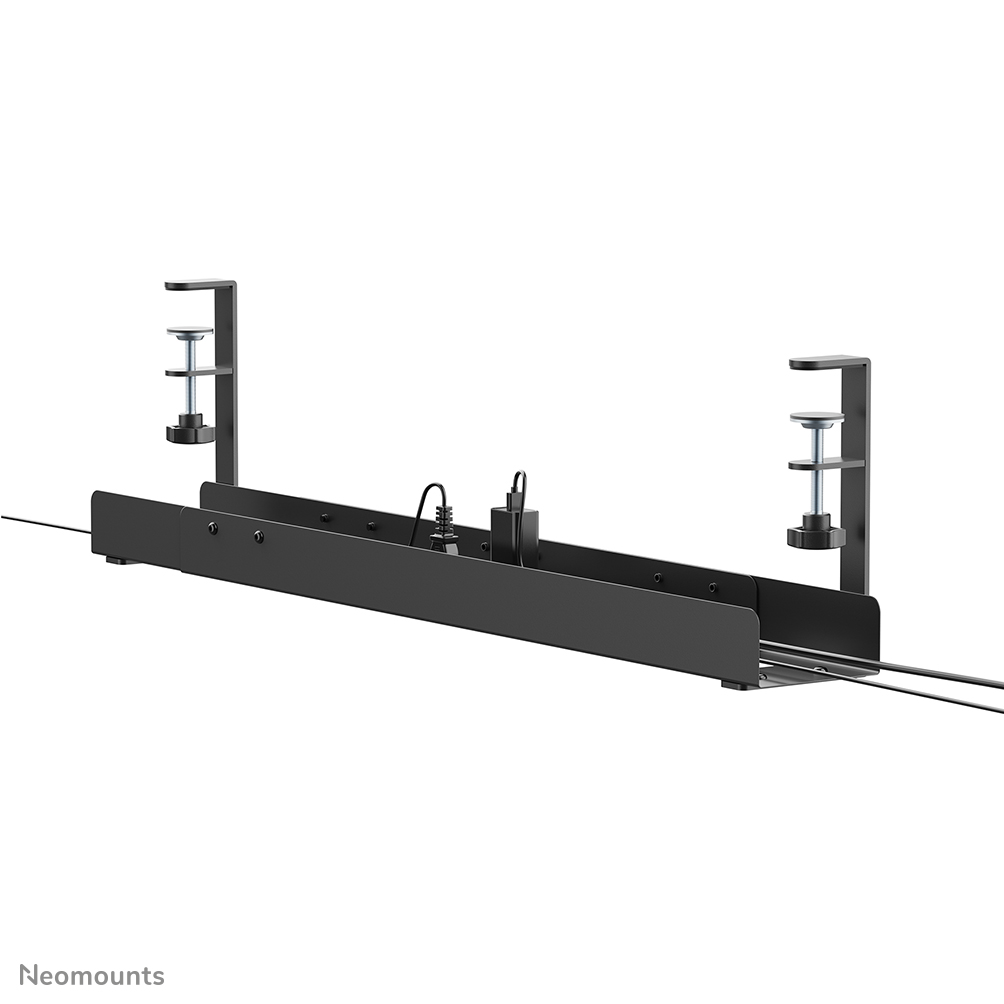 Neomounts ADS07-120BL Kabelwanne - max 5 kg - Klemmhalterung - universal - Schwarz