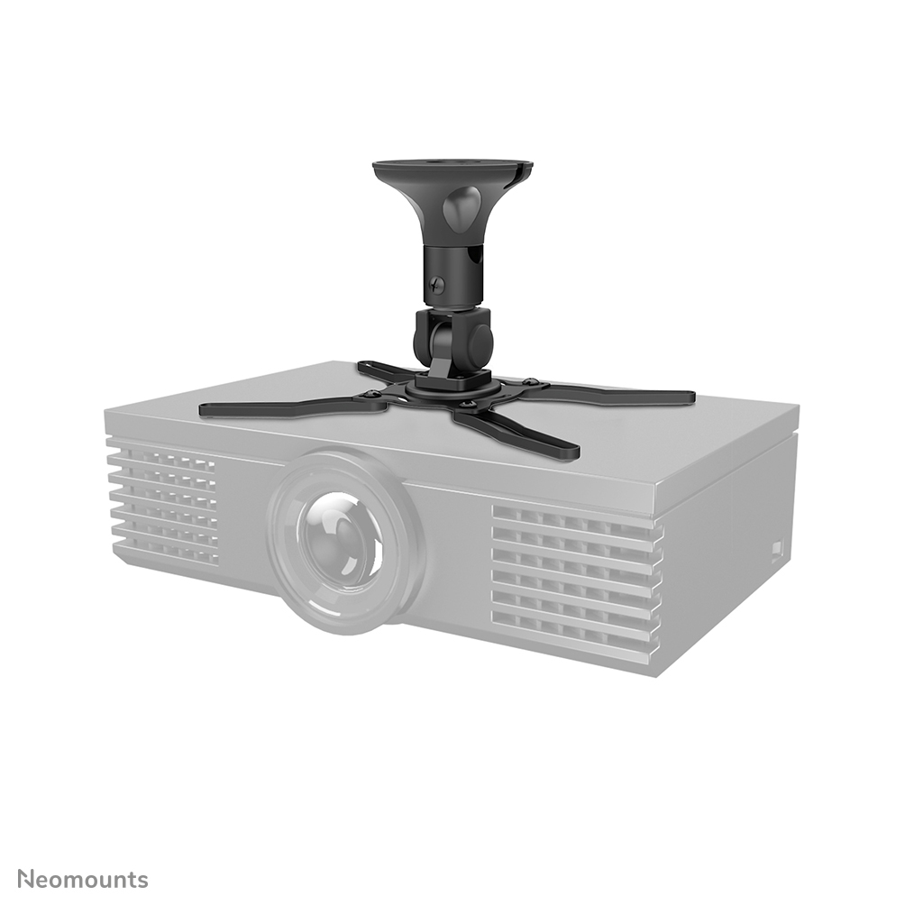 Neomounts BEAMER-C50 Beamer Deckenhalterung - max 10 kg - H 18,5 cm - volle Bewegung - schwarz