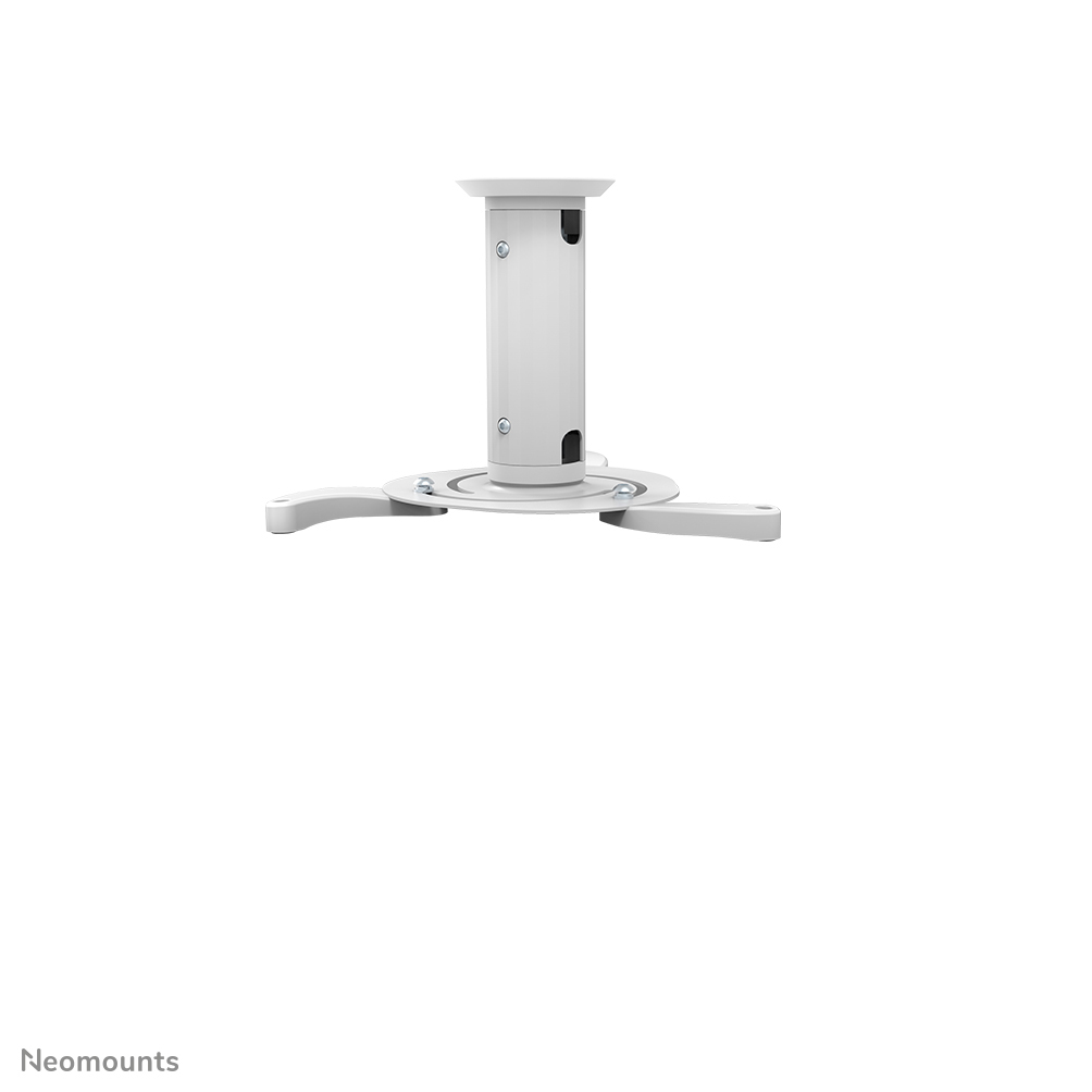 Neomounts BEAMER-C80WHITE Beamer Deckenhalterung - max 15 kg - H 13-20 cm - volle Bewegung - weiß