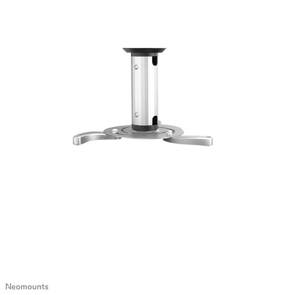 Neomounts BEAMER-C80 Beamer Deckenhalterung - max 15 kg - H 13-20 cm - volle Bewegung - silber
