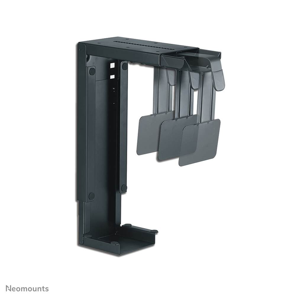 Neomounts CPU-D100BLACK CPU/PC-Halter - max 30 kg - H 30-53 cm - B 8-22 cm - universal - schwarz