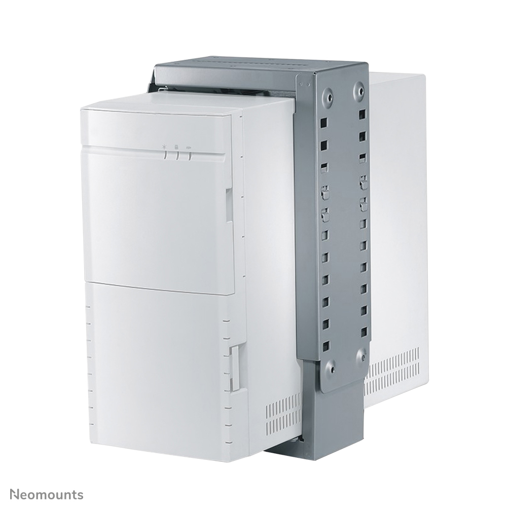 Neomounts CPU-D100SILVER CPU/PC-Halter - max 30 kg - H 30-53 cm - B 8-22 cm - universal - silber