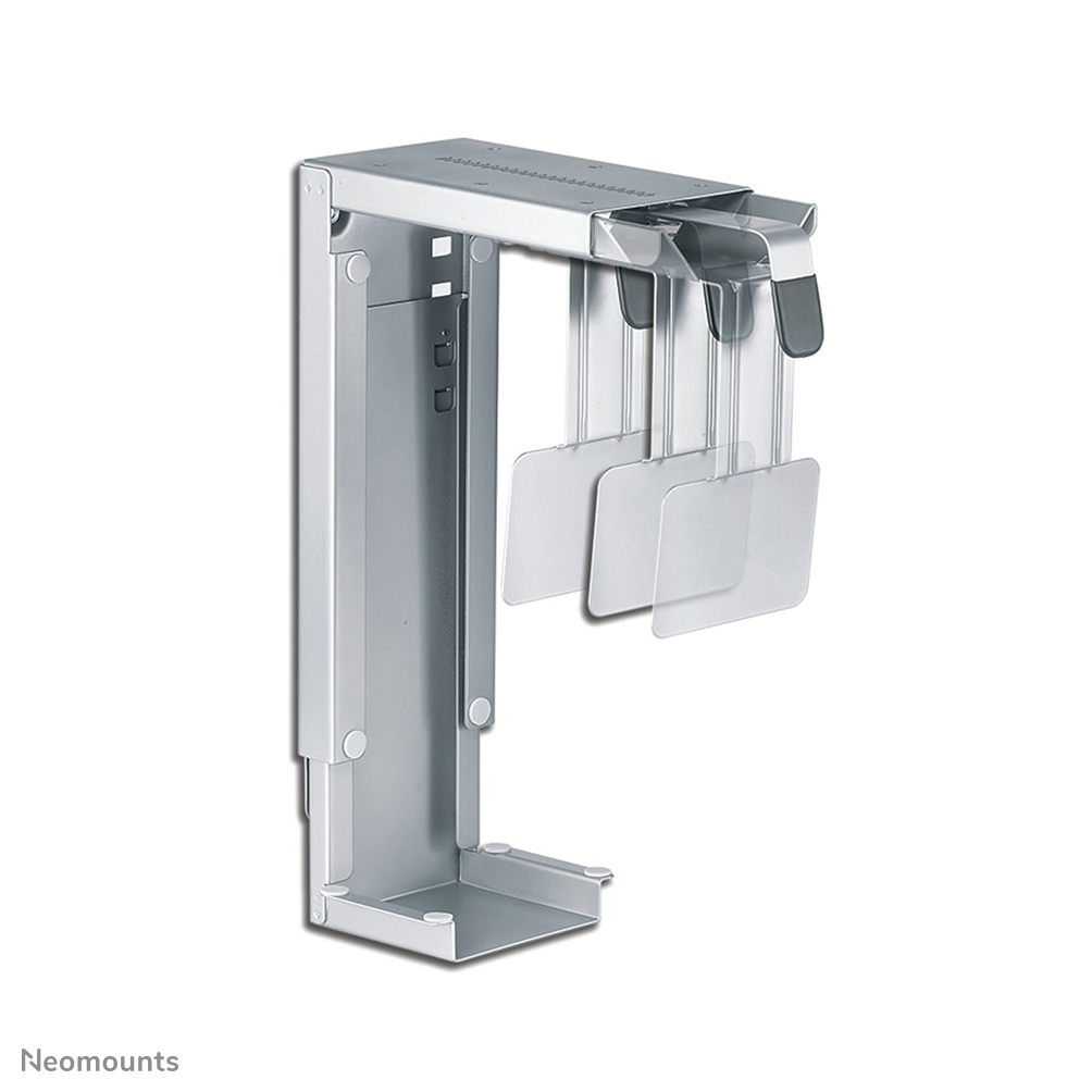 Neomounts CPU-D100SILVER CPU/PC-Halter - max 30 kg - H 30-53 cm - B 8-22 cm - universal - silber