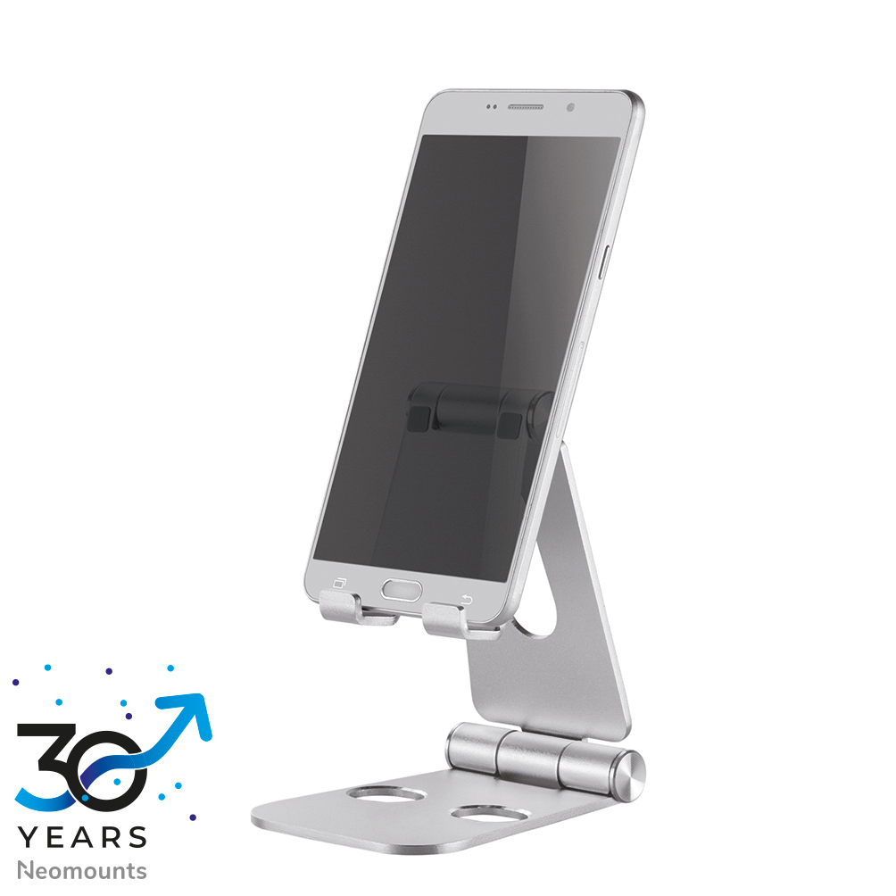 Neomounts DS10-160SL1 Telefon-Ständer bis zu 7" - faltbar - universal - silber