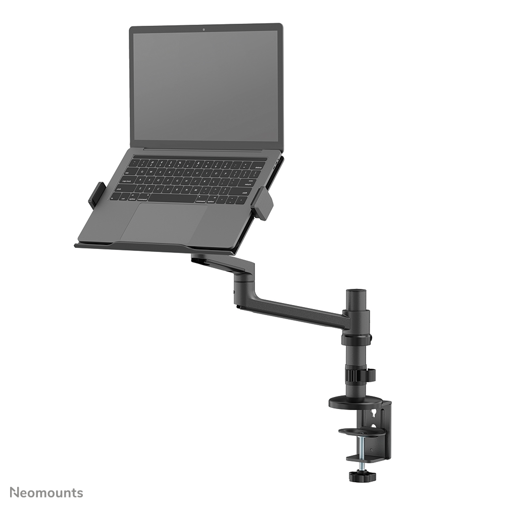 Neomounts NEXT Lite DS20-425BL1 Tischhalterung für Laptops - 11.6-17.3" - 0-5 kg - platzsparendes T-Rex-Modell - 100% plastikfreie Verpackung - universal - schwarz