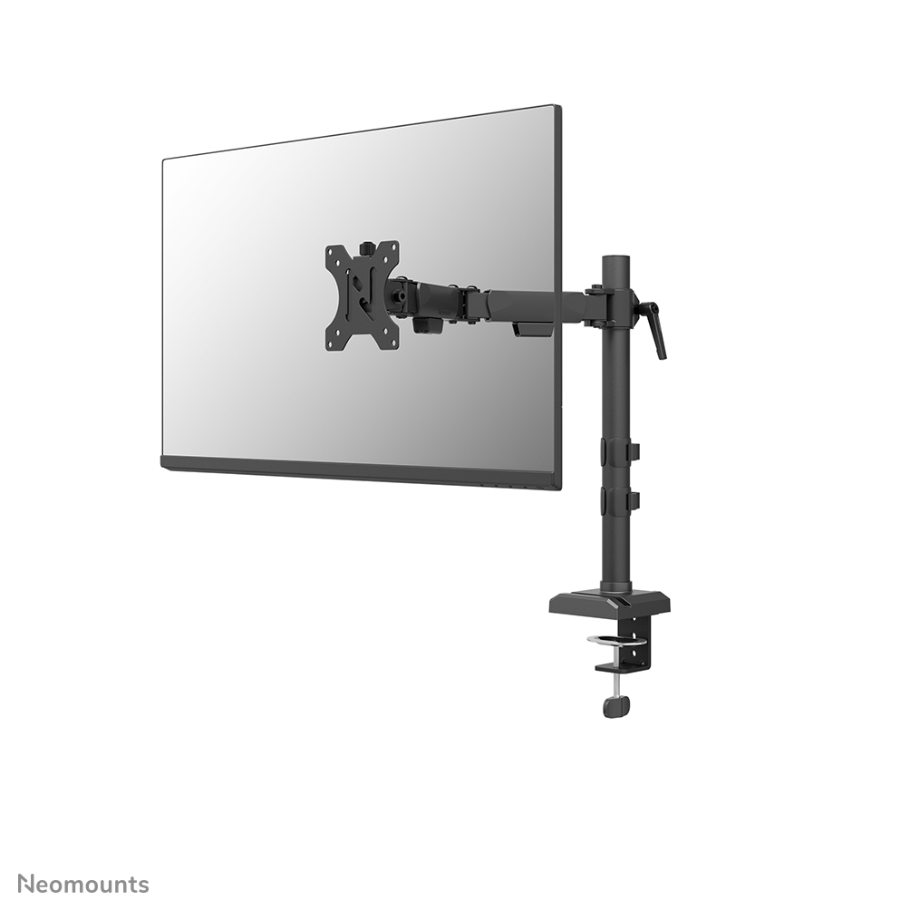 Neomounts NERO DS60-600BL1 Monitorarm 1 Bildschirm - 10-32" - 0-8 kg - Quick Fix - 180°-Stopp - 100% plastikfreie Verpackung - schwarz