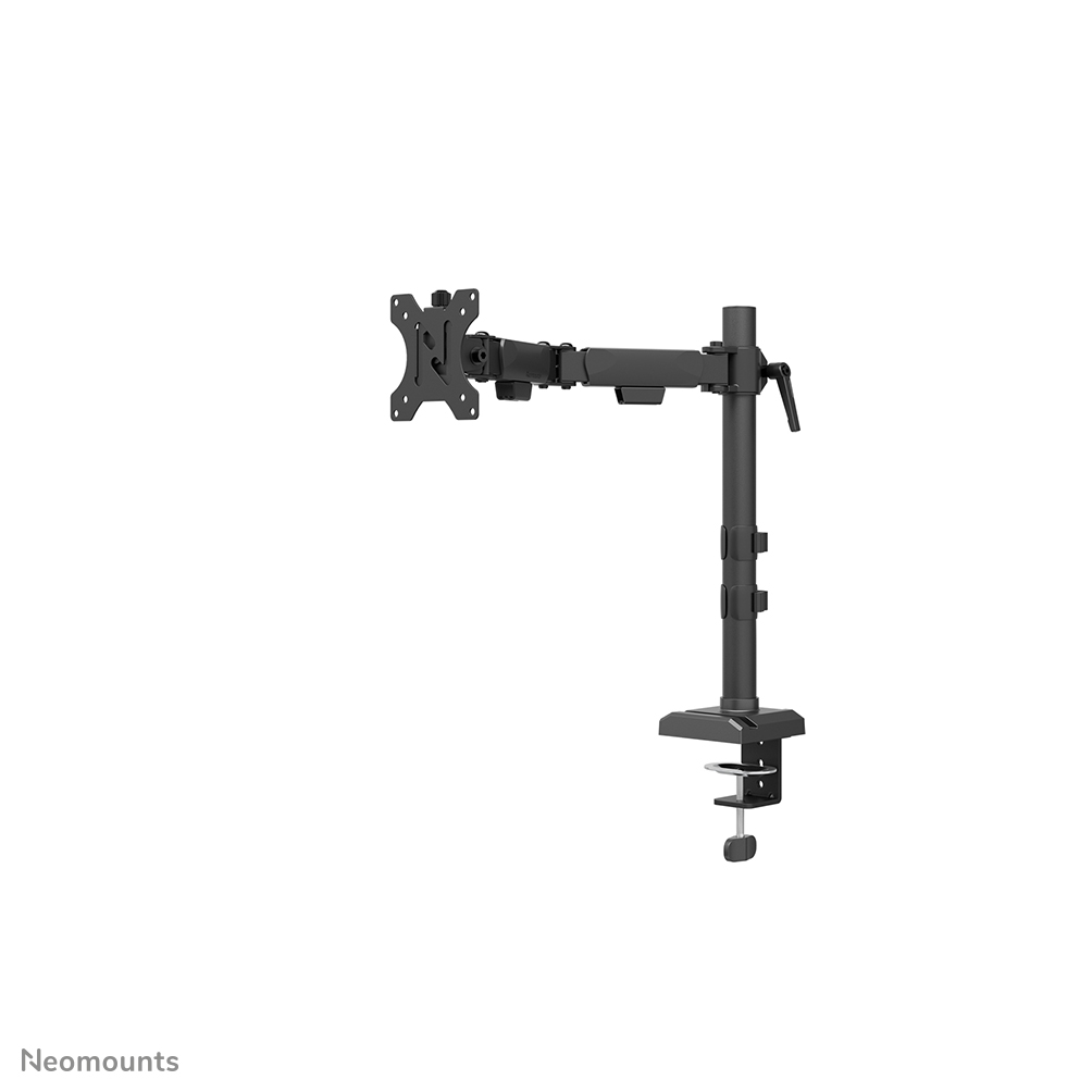 Neomounts NERO DS60-600BL1 Monitorarm 1 Bildschirm - 10-32" - 0-8 kg - Quick Fix - 180°-Stopp - 100% plastikfreie Verpackung - schwarz