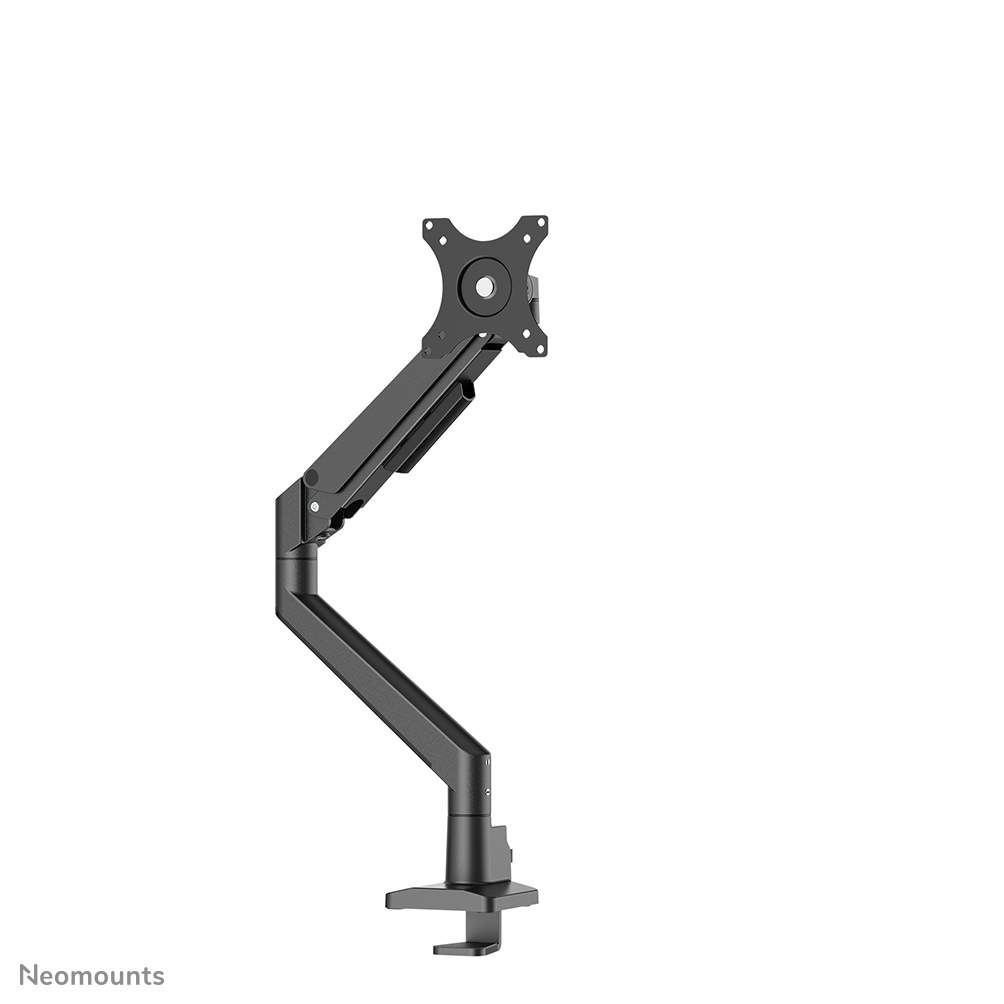 Neomounts NEXT Slim DS70-250BL1 Monitorarm 1 Bildschirm - 17-35" - 1-9 kg (Curved 8 kg) - Gasfeder - 180°-Stopp - Topfix - Easy Install-Modell - 100% plastikfreie Verpackung - schwarz
