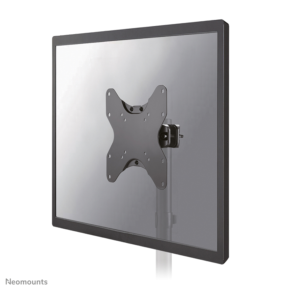 Neomounts FL40-430BL12 TV-Stangenhalterung - 23-42" - max 25 kg - VESA 75x75-200x200 - geeignet für Ø 28-50 mm - Nivellierung - schwarz