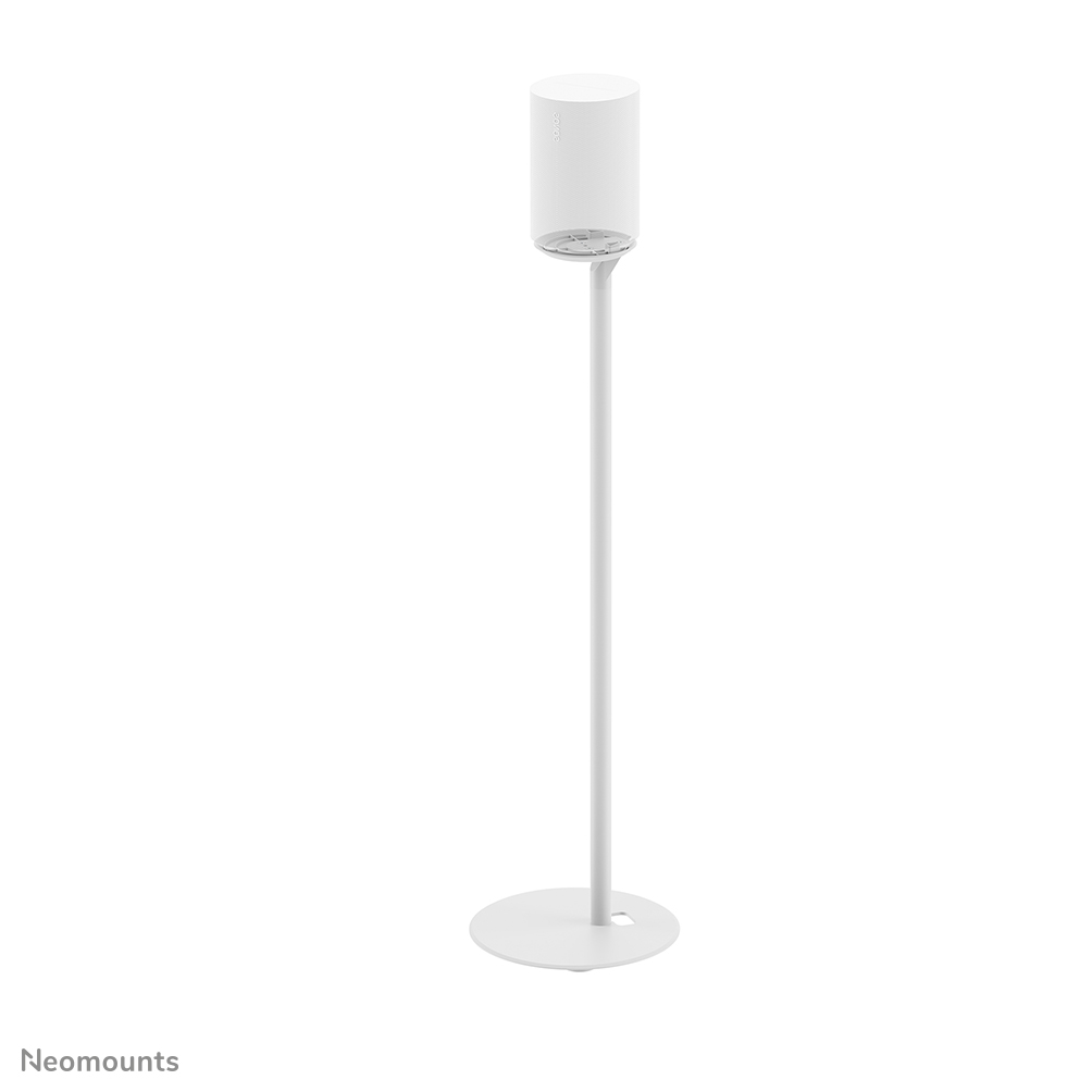 Neomounts FL45-721WH1 Lautsprecher-Ständer für Sonos Era 100 - 85 cm Höhe - Bodenplatte 25 cm - Kabelführung - Weiß