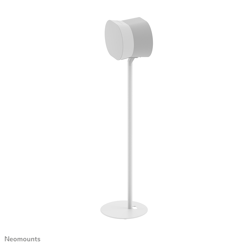 Neomounts FL45-723WH1 Lautsprecher-Ständer für Sonos Era 300 - 85 cm Höhe - Bodenplatte 25 cm - Kabelführung - Weiß