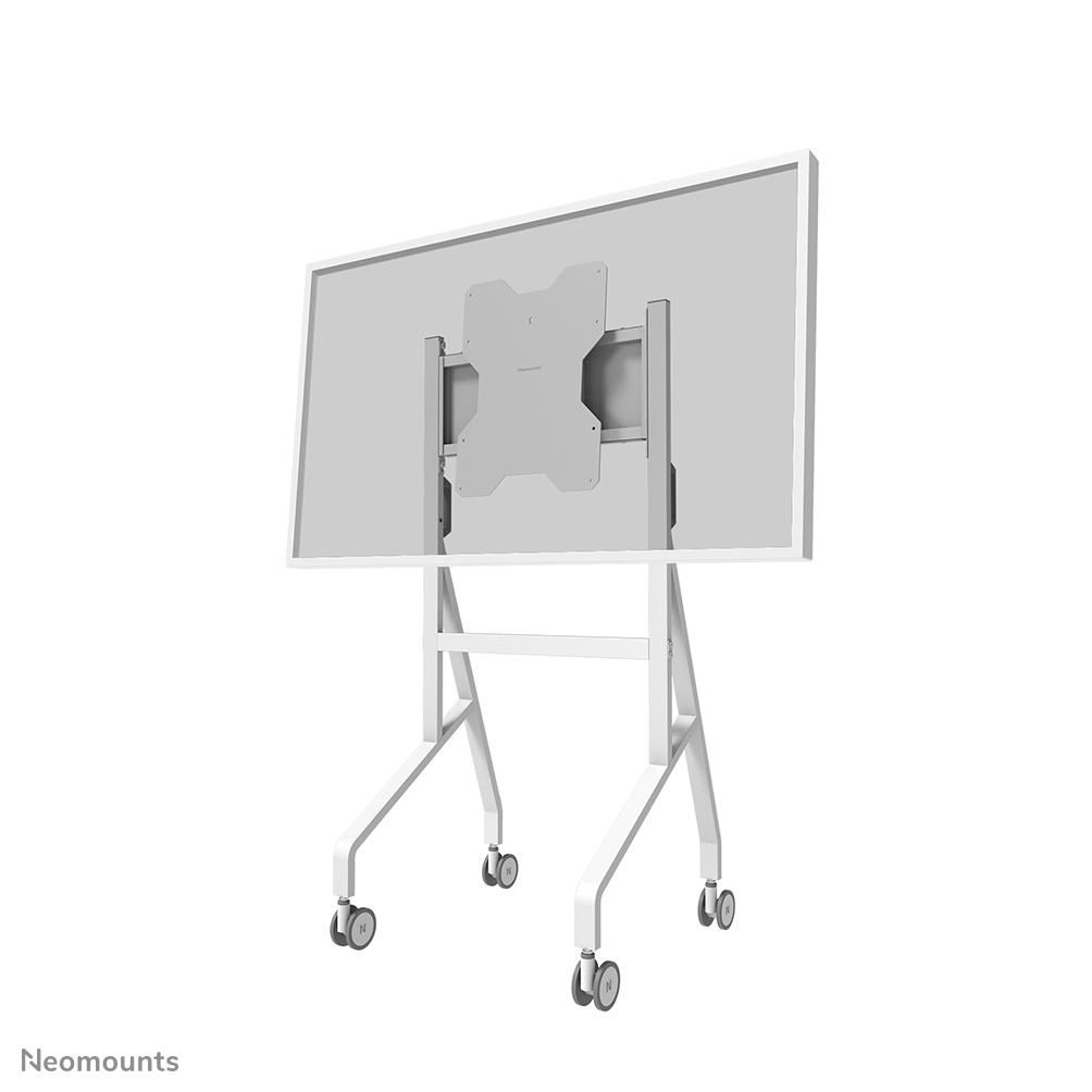 Neomounts MOVE Go Flip FL50-515WH1-Trolley - 55-65" - max 50 kg - manuell H 125-140,6 cm - VESA 400x400 - drehbare Schnittstelle - für Samsung Flip - Rapid Install-Modell - weiß