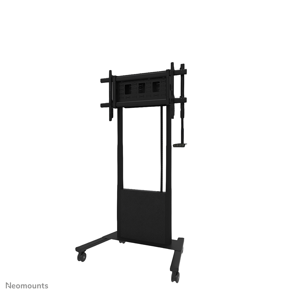 Neomounts MOVE Lift X FL55-885BL1 TV Trolley - 65-105" - max. 120 kg - motorisierte Höhenverstellung 125,4-235,4 cm - 50 mm/Sek. - VESA 200x200-1000x600 - abschließbar - schwarz