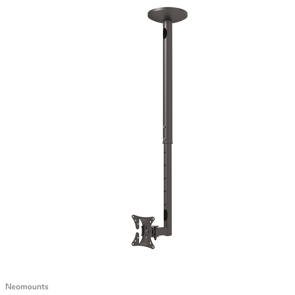 Neomounts FPMA-C050BLACK Monitor-/TV-Deckenhalterung 1 Bildschirm - 10-30" - max 20 kg - VESA 50x50-100x100 - H 60-85 cm - schwarz