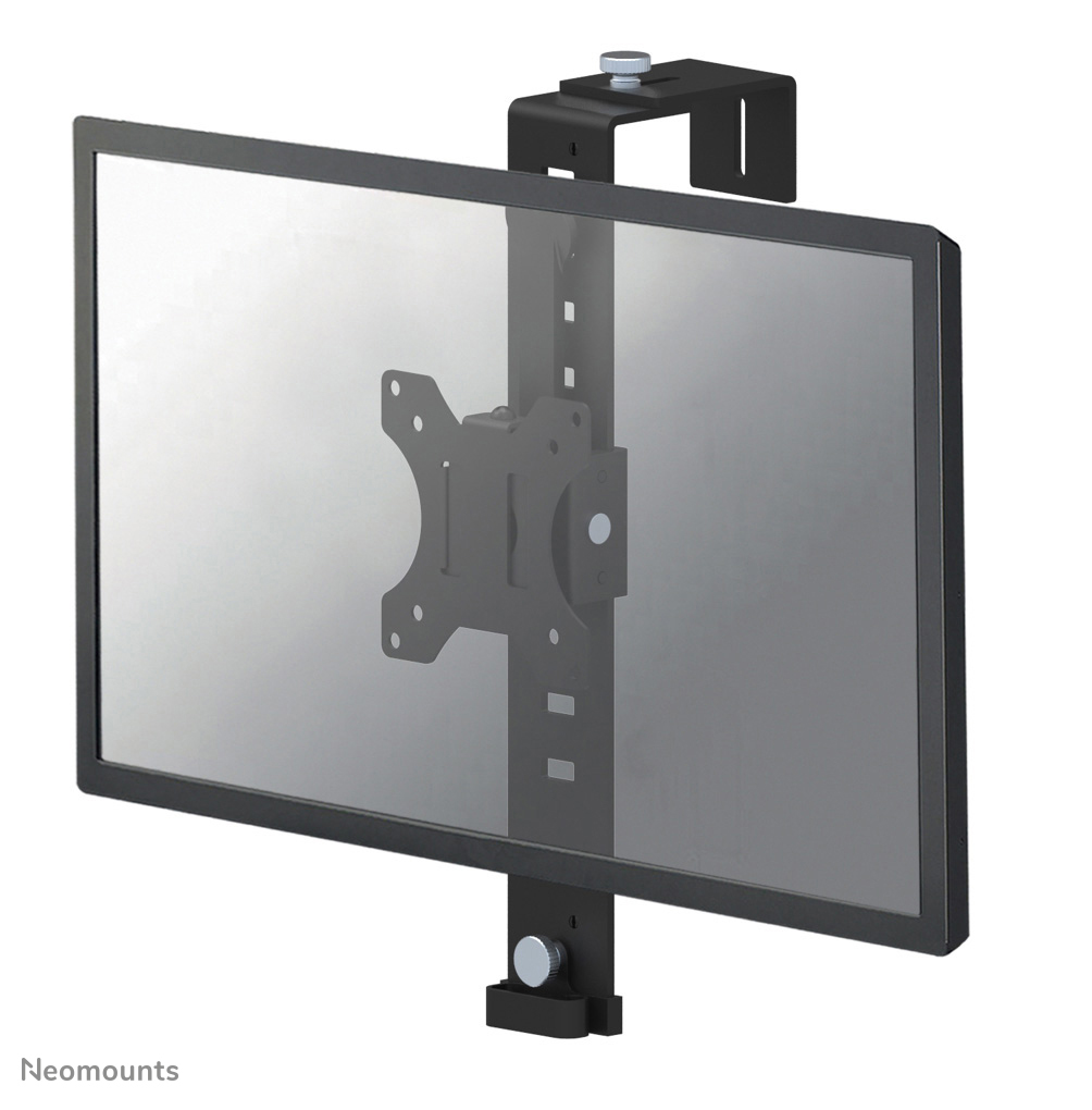 Neomounts FPMA-CH100BLACK Monitorarm 1 Bildschirm - 10-30" - 0-8 kg - VESA 75x75-100x100 - für Trennwand - drehbar - schwarz