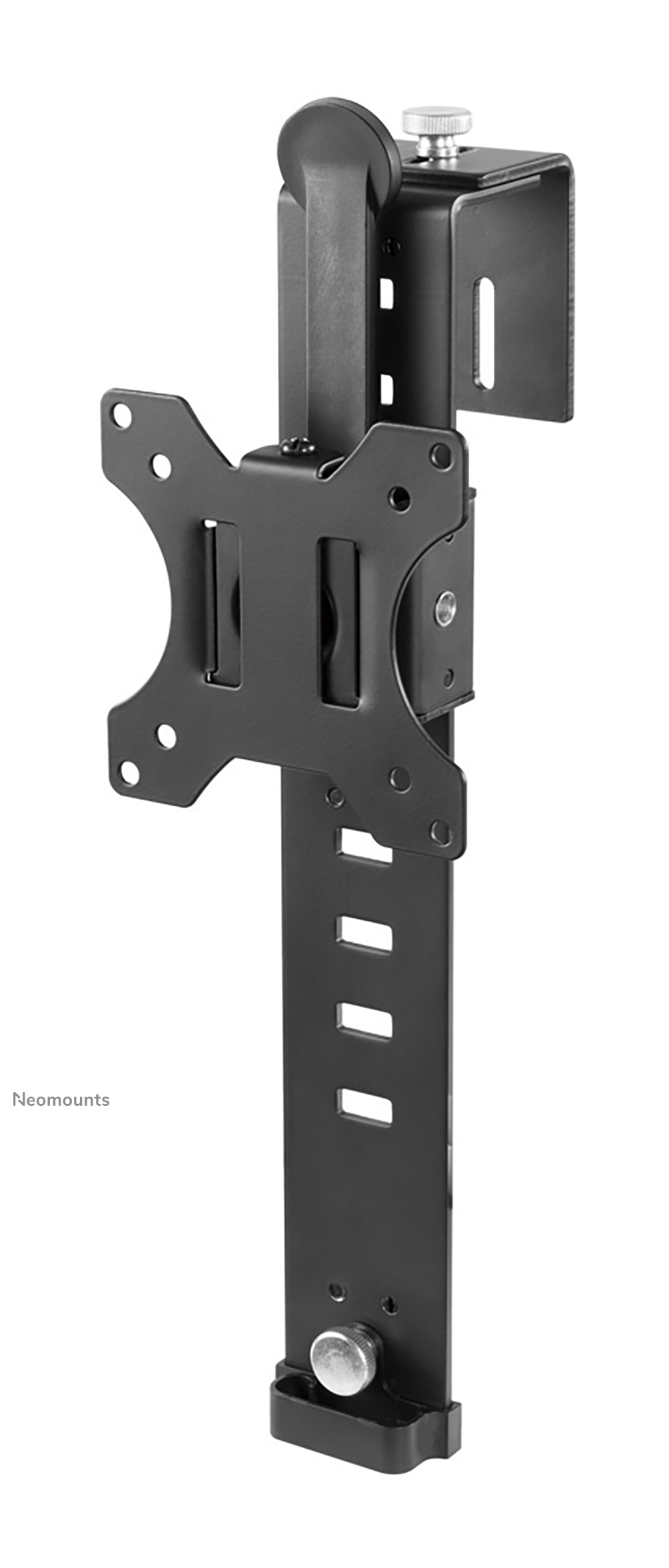 Neomounts FPMA-CH100BLACK Monitorarm 1 Bildschirm - 10-30" - 0-8 kg - VESA 75x75-100x100 - für Trennwand - drehbar - schwarz