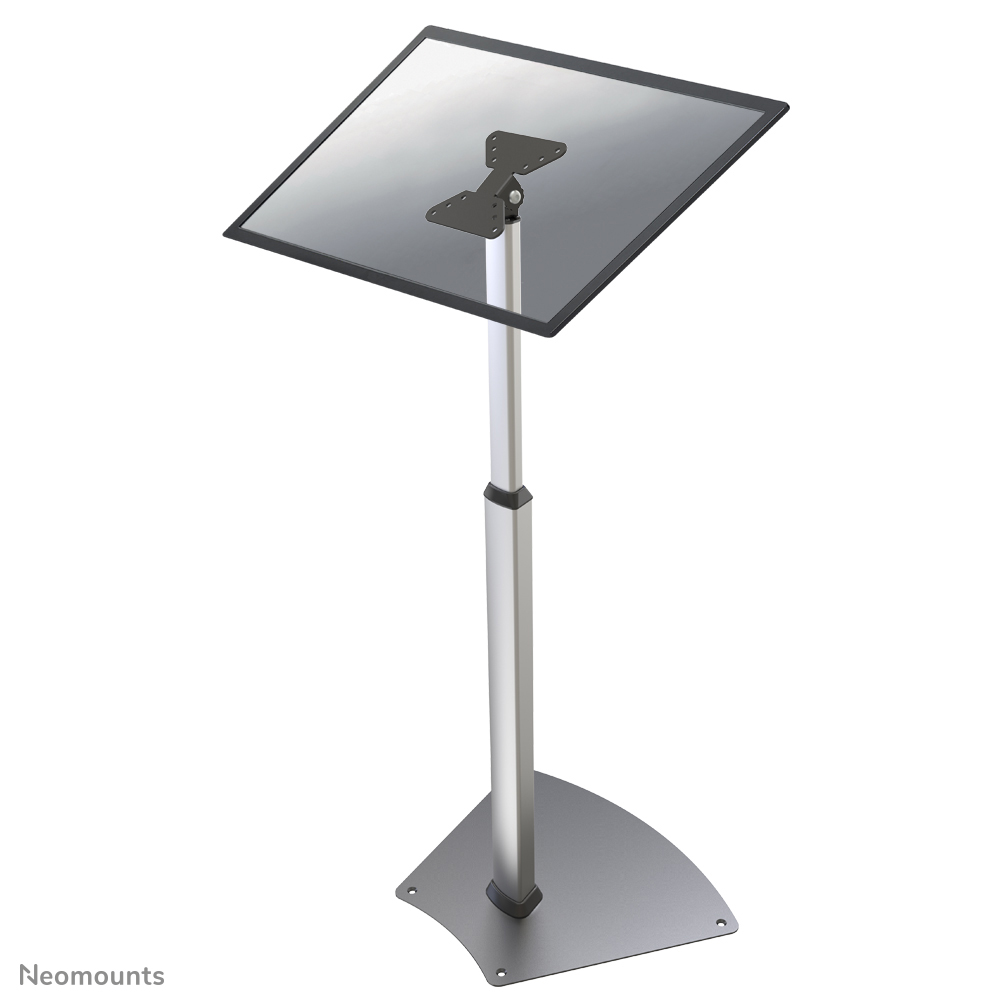 Neomounts by Newstar FPMA-D1550SILVER ist ein Bodenständer für Flachbild-Fernseher bis 32" (81 cm), Höhenverstellbar - Silber