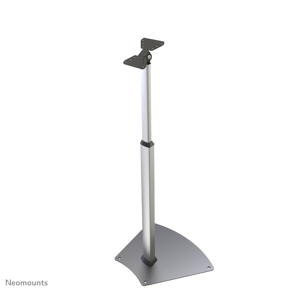 Neomounts by Newstar FPMA-D1550SILVER ist ein Bodenständer für Flachbild-Fernseher bis 32" (81 cm), Höhenverstellbar - Silber