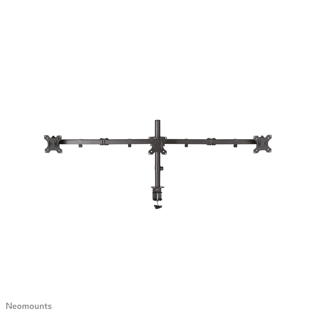 Neomounts by Newstar FPMA-D550D3BLACK ist eine Tischhalterung für drei Flachbildschirme bis 27" (69 cm) - Schwarz