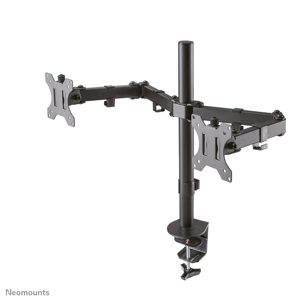 Neomounts by Newstar FPMA-D550DBLACK ist eine Tischhalterung für zwei Flachbildschirme bis 32" - Schwarz
