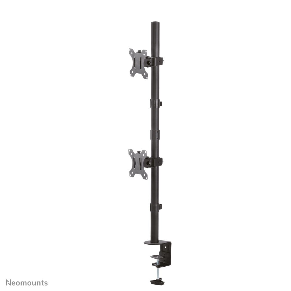 Neomounts by Newstar FPMA-D550DVBLACK ist eine Tischhalterung für zwei Flachbildschirme bis 32" - Schwarz