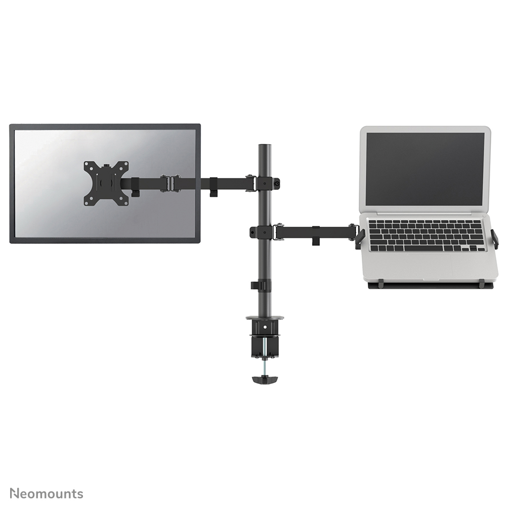 Neomounts by Newstar FPMA-D550NOTEBOOK ist eine Tischhalterung für Notebooks und Flachbildschirme bis 32" - Schwarz
