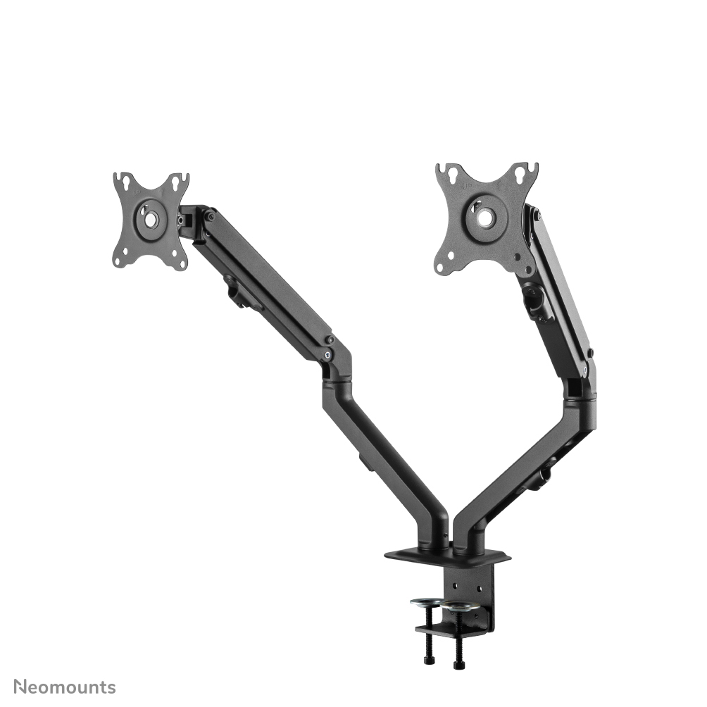 Neomounts FPMA-D650DBLACK Monitorarm 2 Bildschirme - 17-27" - 2-7 kg/Bildschirm - Schraubenfeder - schwarz
