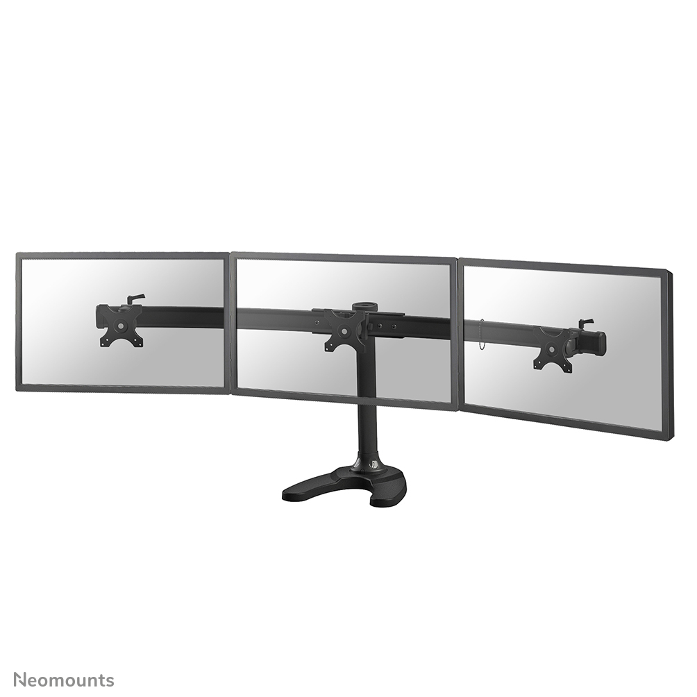 Neomounts FPMA-D700DD3 Monitor-Ständer 3 Bildschirme - 10-27" - 0-8 kg/Bildschirm - schwarz