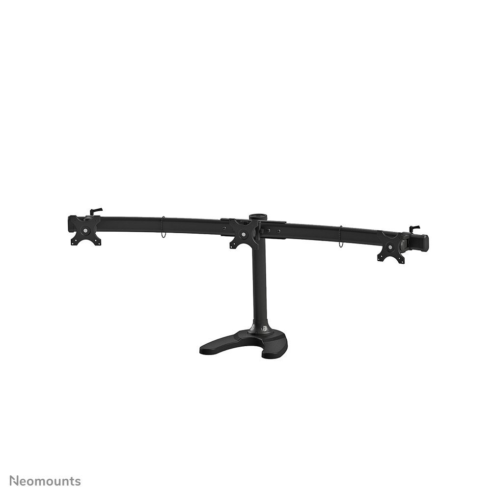 Neomounts FPMA-D700DD3 Monitor-Ständer 3 Bildschirme - 10-27" - 0-8 kg/Bildschirm - schwarz