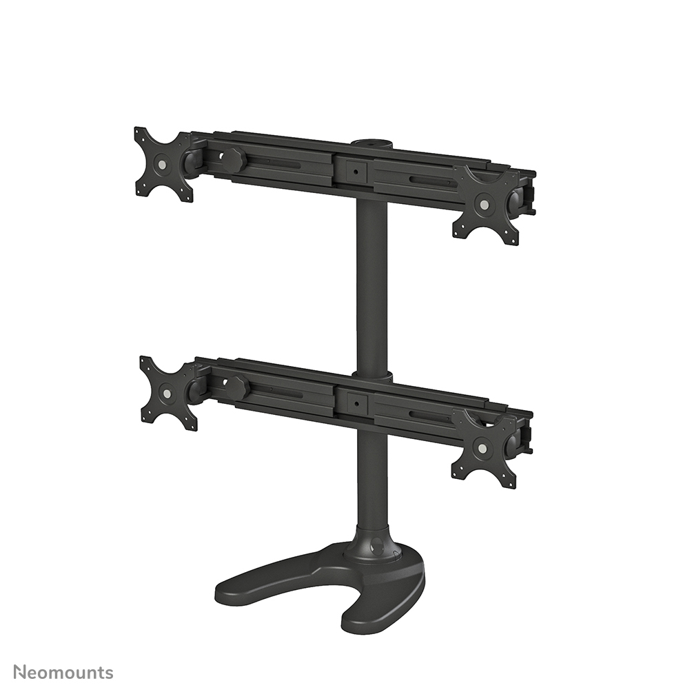 Neomounts FPMA-D700DD4 Monitor-Ständer 4 Bildschirme - 19-30" - 0-8 kg/Bildschirm - schwarz