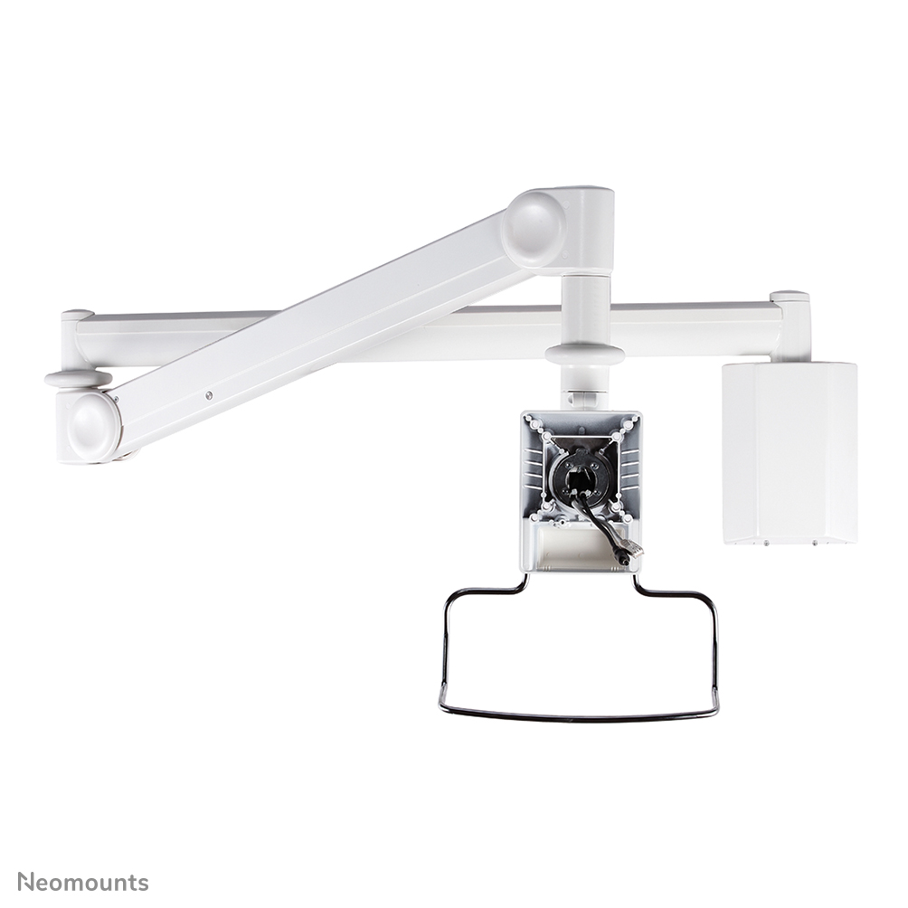 Neomounts FPMA-HAW100HC Medizinische Wandhalterung für Monitore - 10-32" - H 0-170 cm - 6-12 kg - VESA 75x75-100x100 - Gasfeder - weiß