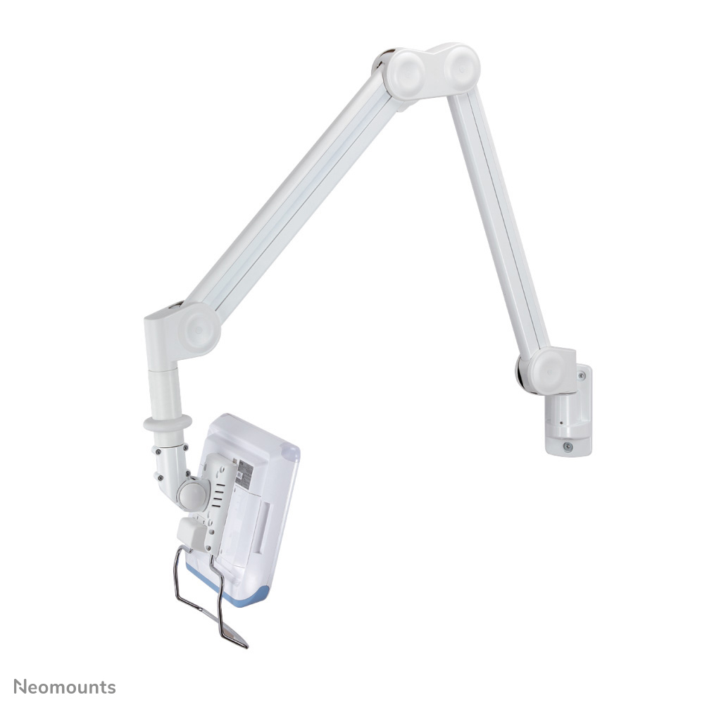 Neomounts FPMA-HAW200 Medizinische Wandhalterung für Monitore - 10-27" - H 0-149 cm - 1-7 kg - VESA 75x75-100x100 - Gasfeder - weiß