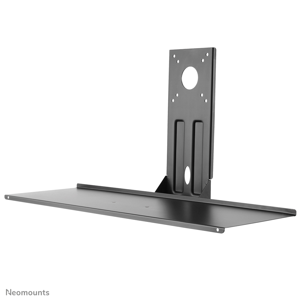 Neomounts KEYB-V200BLACK Tastatur-/Mausablage VESA für Bildschirme - bis zu 32" - max 2 kg - VESA 75x75-100x100 - B 65 cm - schwarz