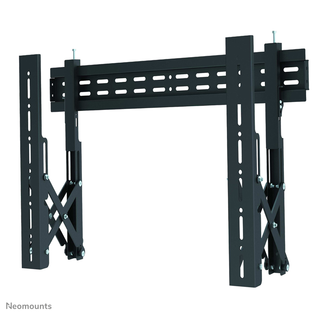 Neomounts LED-VW1000BLACK Videowall-Wandhalterung - 40-75" - max 50 kg - VESA 200x200-600x400 - T 5,6-21,5 cm - Pull-Out - Feinjustierung - abschließbar (exkl. Schloss) - schwarz