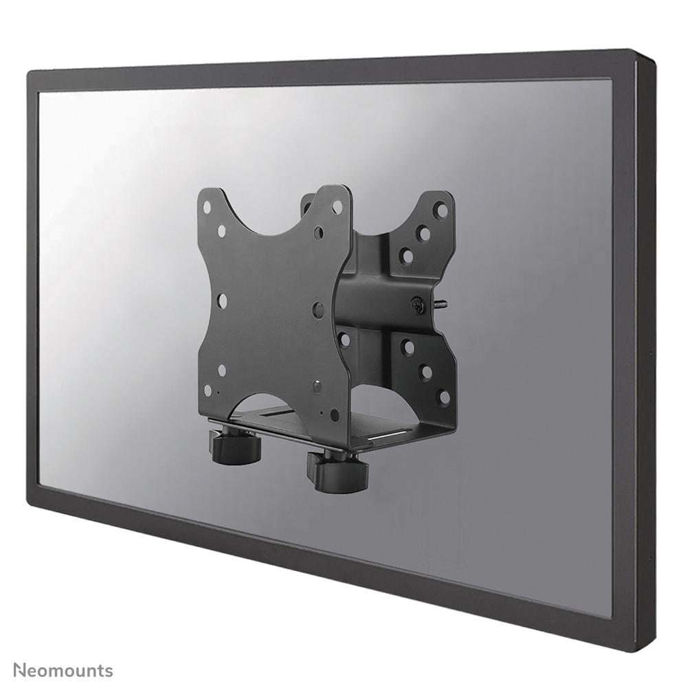 Neomounts NM-TC100BLACK Mini-PC-/NUC-/Thin Client-Halterung - max 5 kg - VESA 50x50-100x100 - B 1,7-7 cm - universal - schwarz