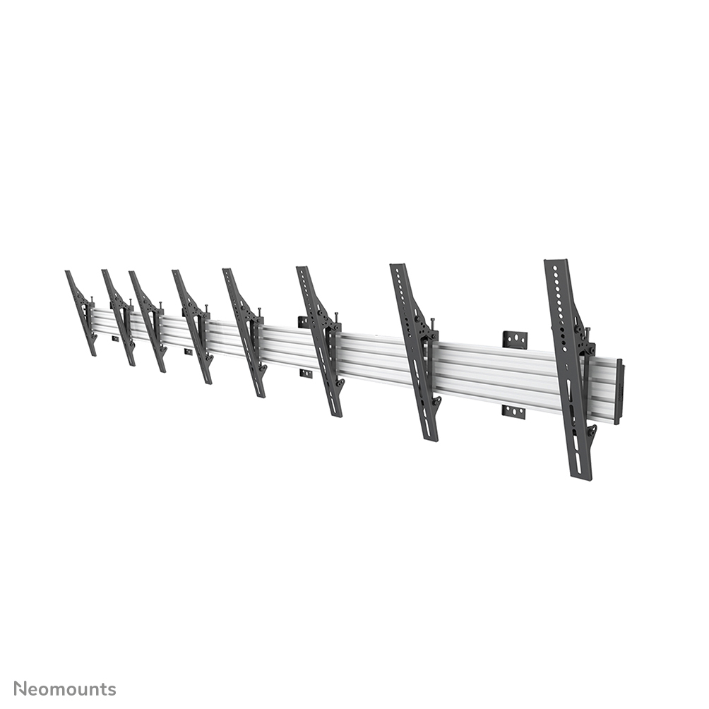 Neomounts NMPRO-WMB4 Menuboard-Wandhalterung 4 Bildschirme - 32-55" - max 30 kg/Bildschirm - VESA 100x100-600x400 - neigbar - schwarz