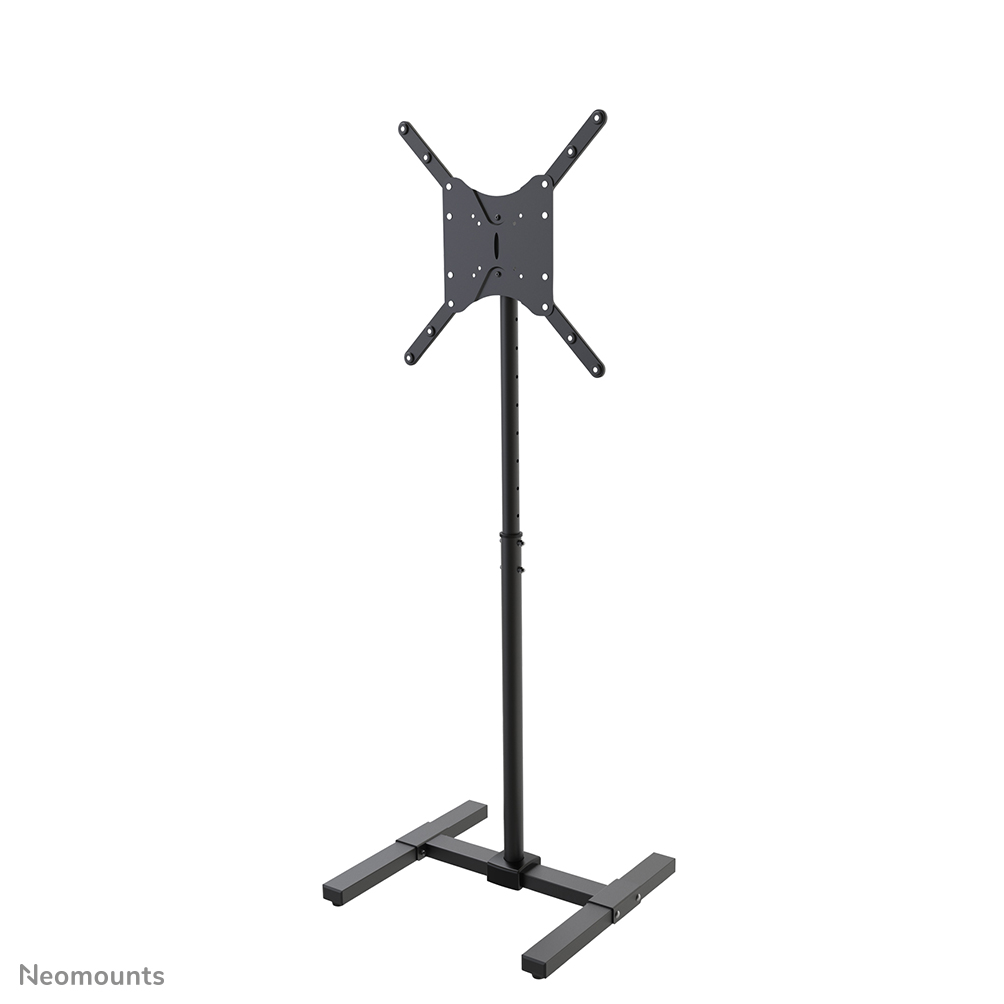Neomounts NS-FS100BLACK Bodenständer - 10-55" - max 20 kg - H 75-124 cm - VESA 75x75-400x400 - schwarz