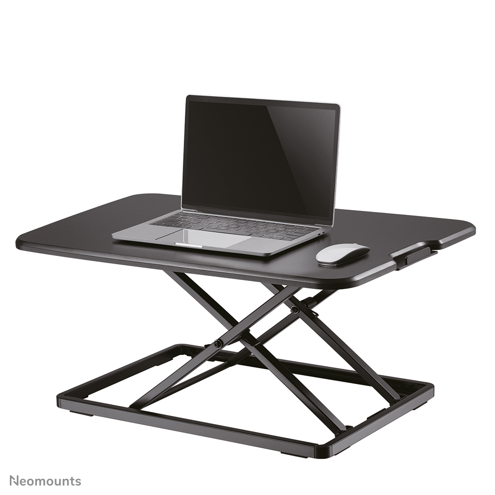 Neomounts by Newstar ultraflacher Sitz-Steh-Arbeitsplatz - Schwarz