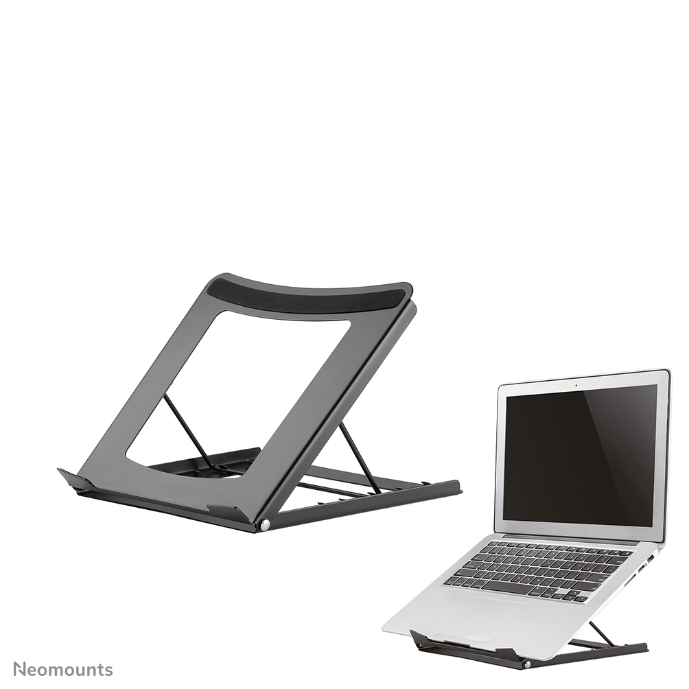 Neomounts NSLS075BLACK Laptop-Halterung - 10-16" - max 5 kg - 5 Höhenpositionen - faltbar - kompakt - universal - schwarz