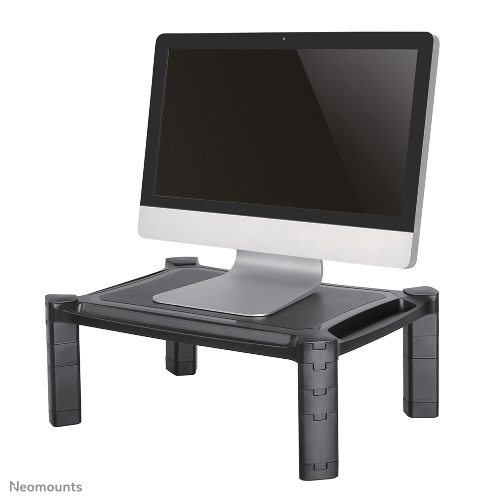 Neomounts NSMONITOR20 Monitor-/Laptop-Erhöhung - max 10 kg - HxBxT 4,6-16,8x50x33 cm - universal - schwarz