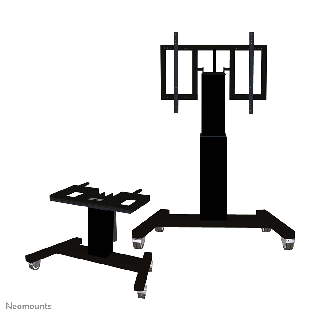 Neomounts PLASMA-M2500TBLACK TV-Trolley - 42-100" - max 150 kg - motorisiert H 91-141 cm - VESA 400x200-800x600 - Tischneigefunktion - schwarz