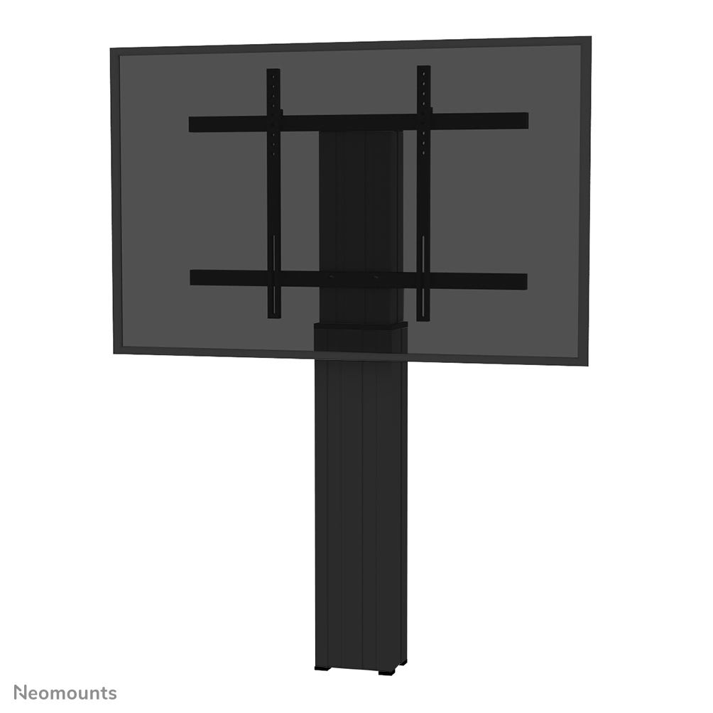 Neomounts PLASMA-W2250BLACK TV-Bodenständer - 42-100" - Wand - max 130 kg - motorisiert H 105-155 cm - VESA 200x200-800x600 - abschließbar (exkl. Schloss) - schwarz