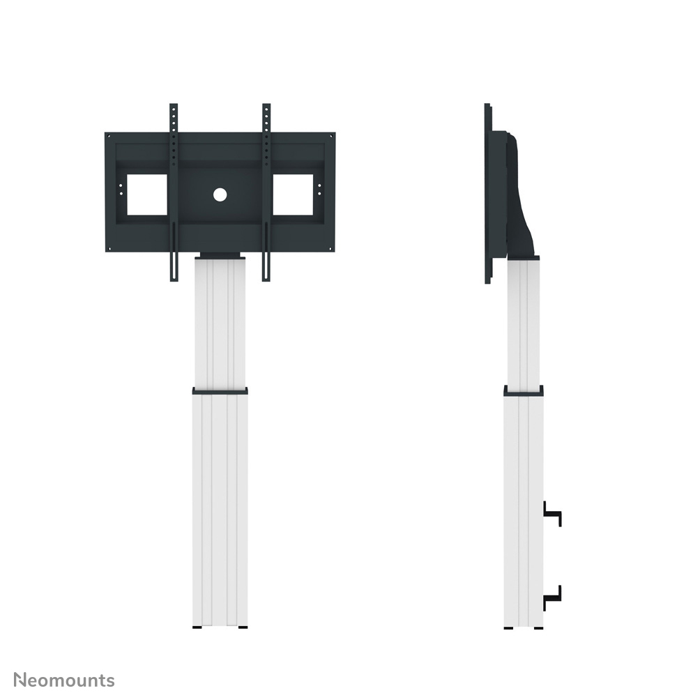 Neomounts PLASMA-W2500SILVER TV-Bodenständer - 42-100" - Wand - max 150 kg - motorisiert H 119-169 cm - VESA 300x200-800x600 - abschließbar (exkl. Schloss) - silber