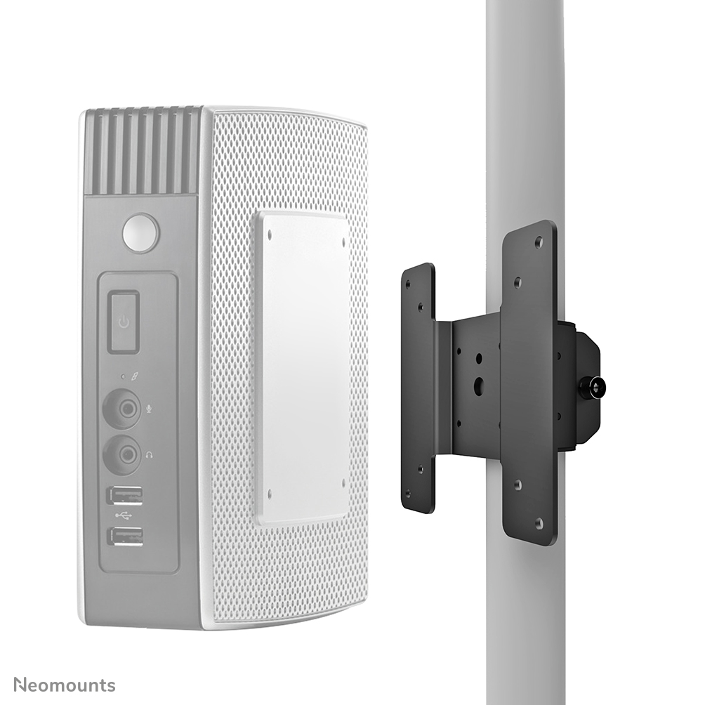 Neomounts THINCLIENT-05 Mini-PC-/NUC-/Thin Client-Halterung - max 10 kg - VESA 75x75-100x100 - universal - schwarz