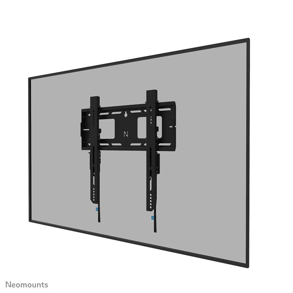 Neomounts LEVEL-750 WL30-750BL14 Feste Schwerlast-Wandhalterung - 32-75" Bildschirm - max 100 kg - VESA 100x100-400x400 - T 4,2 cm - Nivellierung - abschließbar (exkl. Schloss) - TÜV-zertifiziert - Rapid Install-Modell mit Serviceposition - schwarz