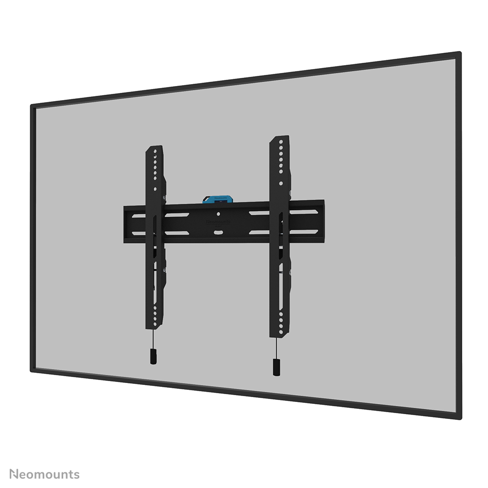 Neomounts LEVEL-850 WL30S-850BL14 Feste TV-Wandhalterung - 32-75" - max 60 kg - VESA 100x100-400x400 - T 3,3 cm - Nivellierung - abschließbar (inkl. Anti-Diebstahl-Schraube, exkl. Schloss) - Rapid Install-Modell inkl. Befestigungsschablone - schwarz